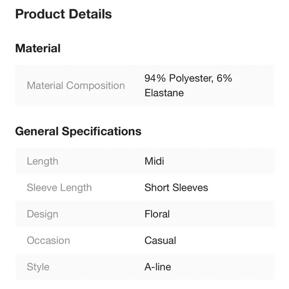 Lai Meng Five Cats Floral Midi A-line Dress  Necktie Short SleeveNavy NWT sz8 - Picture 3 of 3